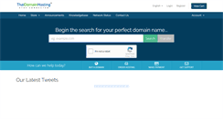 Desktop Screenshot of billing.thaidomainhosting.com